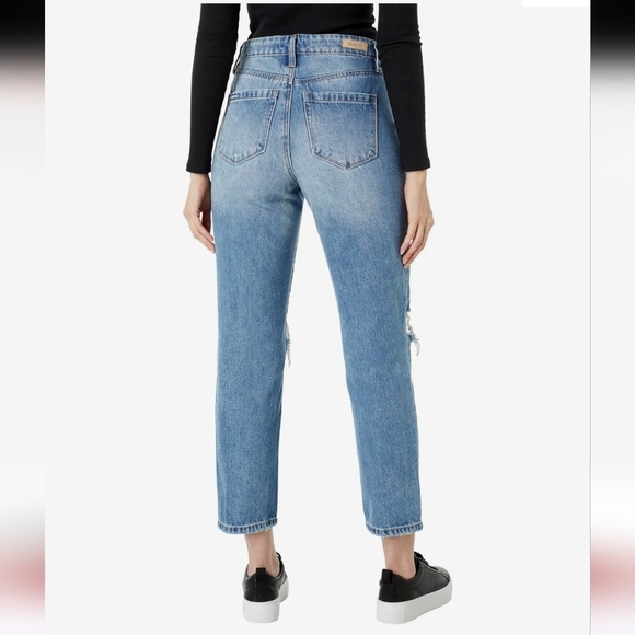 NWT Blank NYCMadison Crop High-Rise Denim in Bigger & Better - Picture 4 of 4